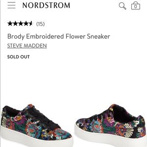 Steve Madden Brody Black Sneaker